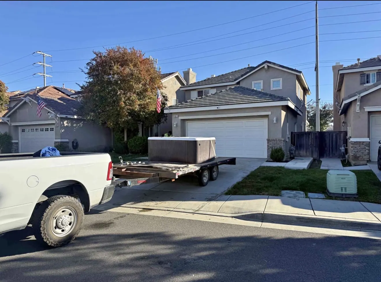 Hot tub moving 4