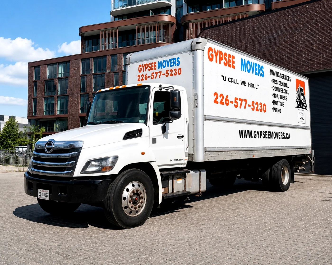 Gypsee Movers truck