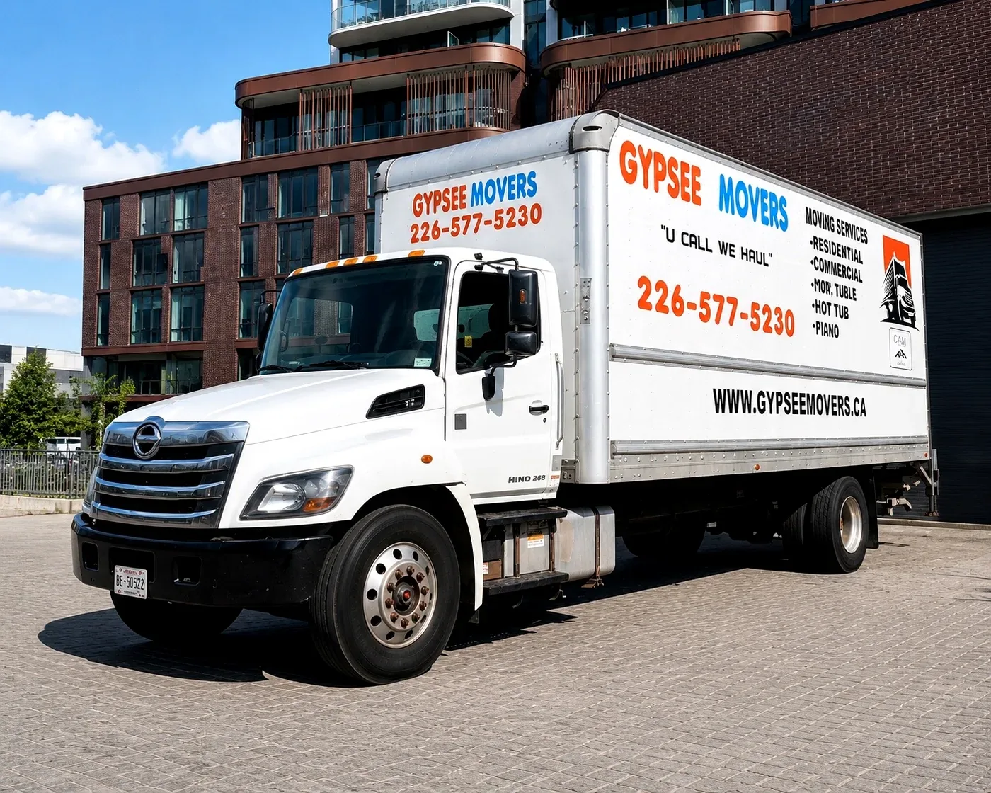 Gypsee Movers truck