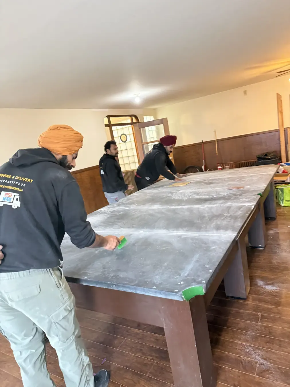 Pool table moving work photo 3 by Gypsee Movers