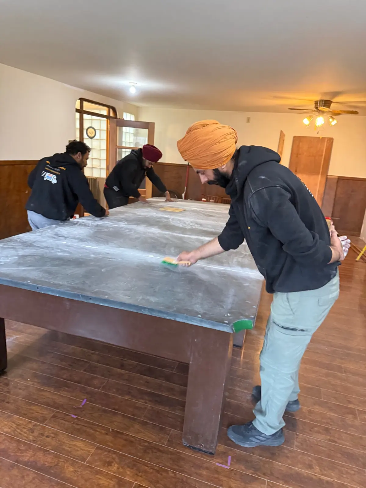 Large snooker table moving by Gypsee Movers