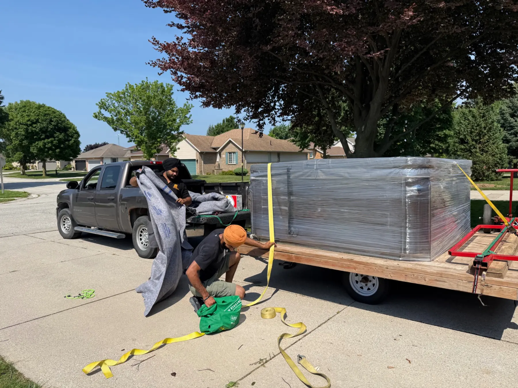 Hot Tub Moving by Gypsee Movers in St. Thomas